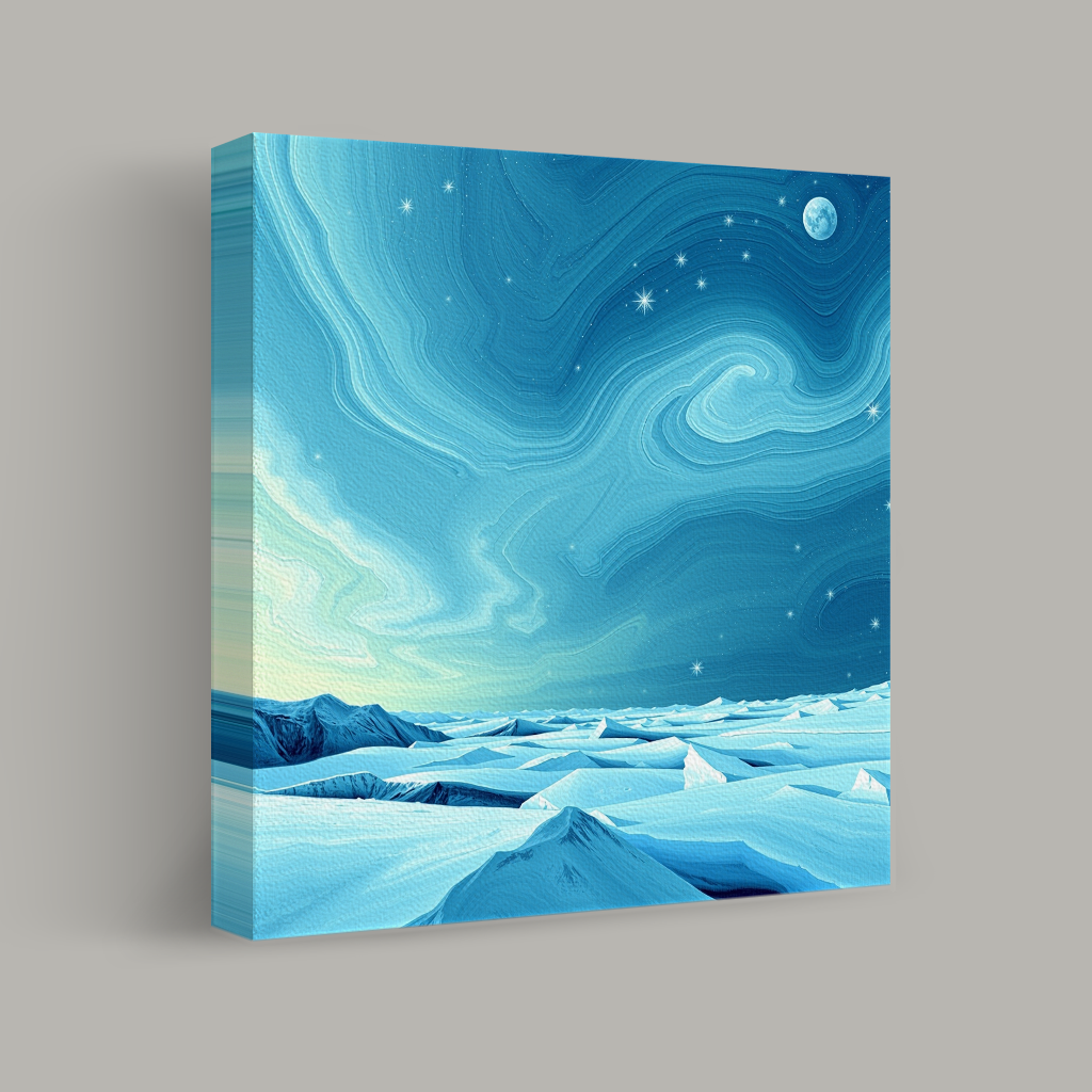 Arctic Dreams Under a Starry Sky view 1