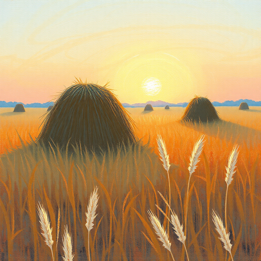 Harvest Sunset view 2