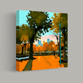 Autumn Stroll in the City Park thumbnail 1