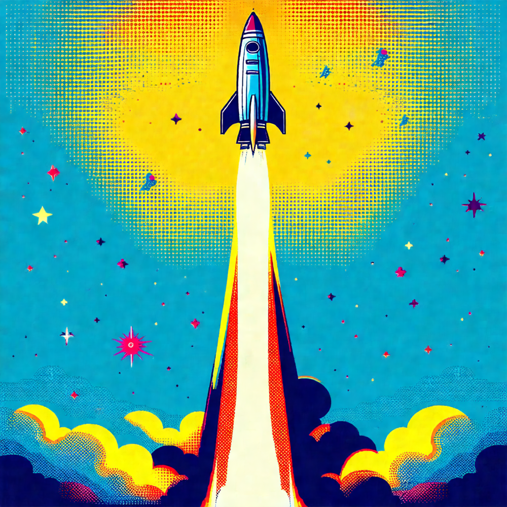 Blast Off to the Cosmos view 2