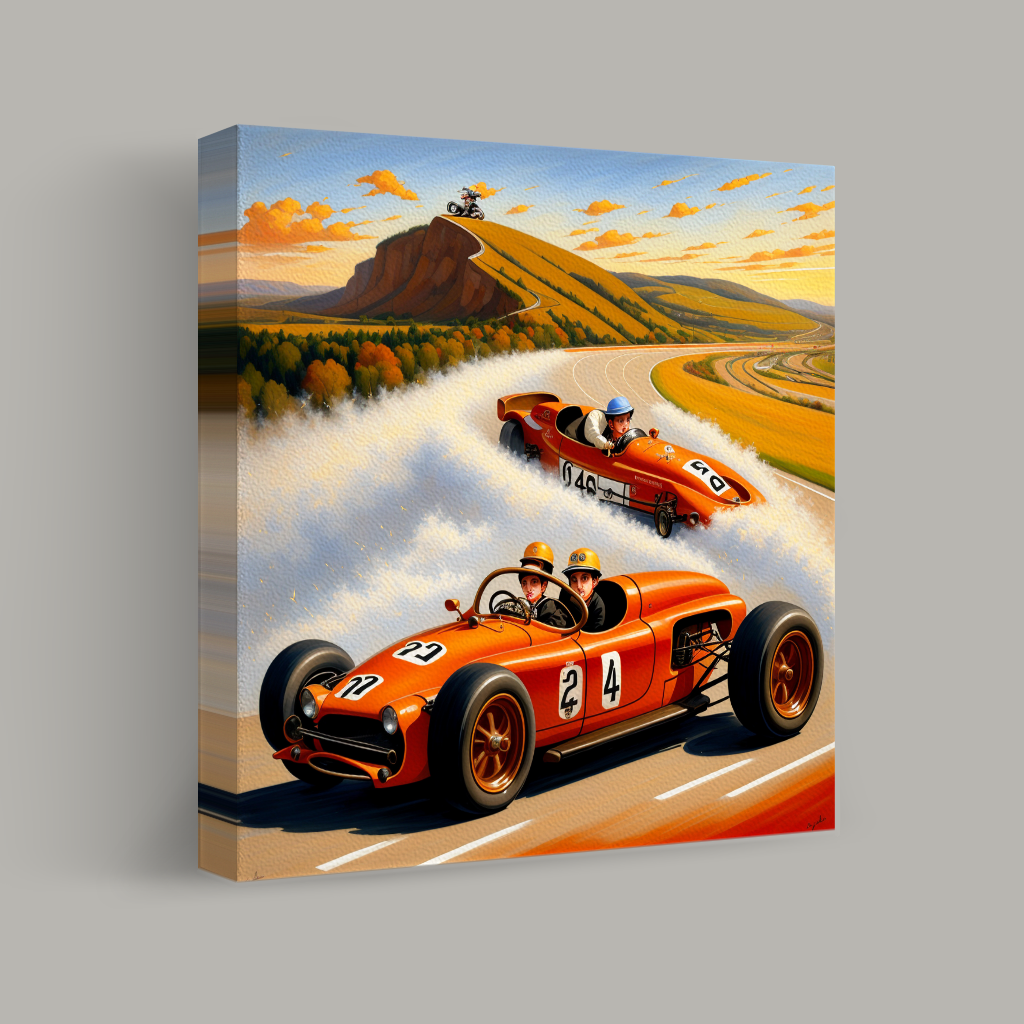 Racing Into the Horizon view 1