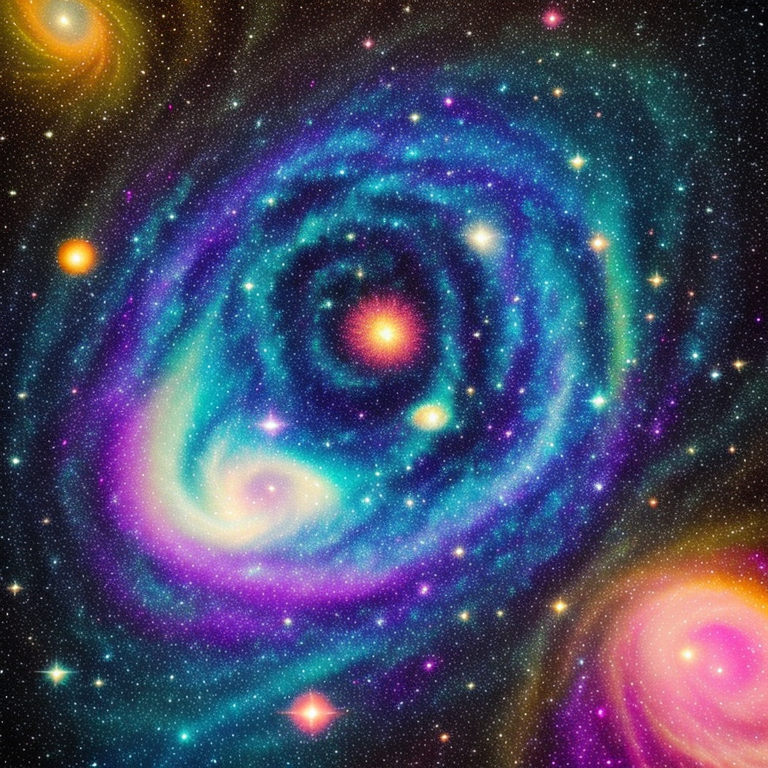 Cosmic Whirlpools view 2
