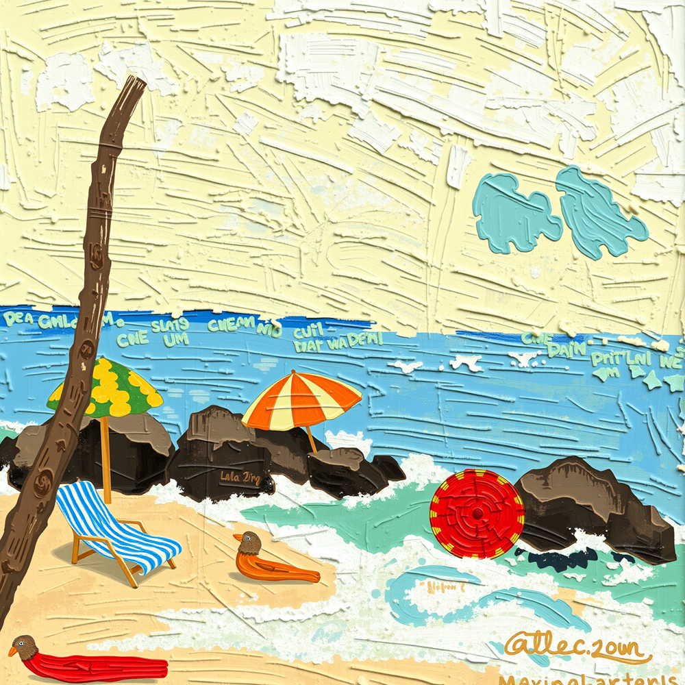 Vibrant Seaside Retreat view 2