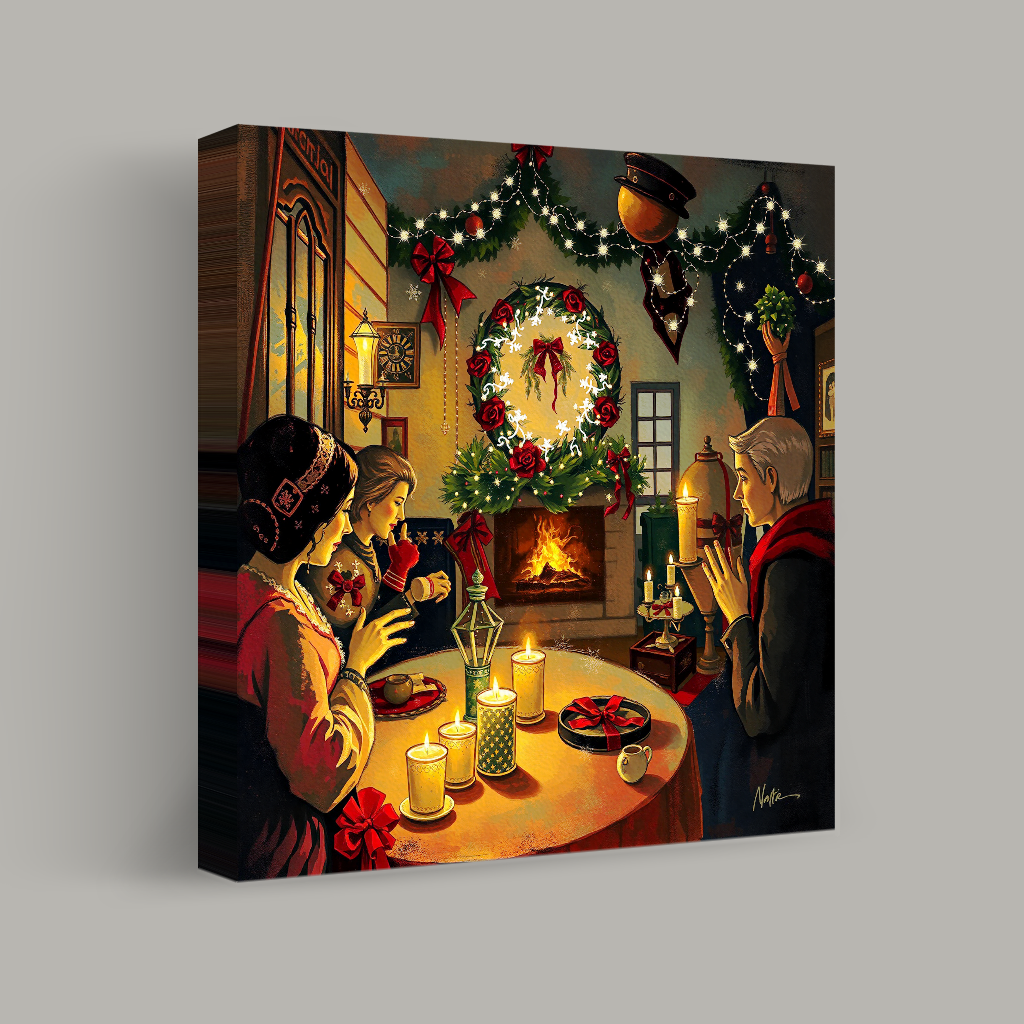 Festive Candlelit Gathering view 1