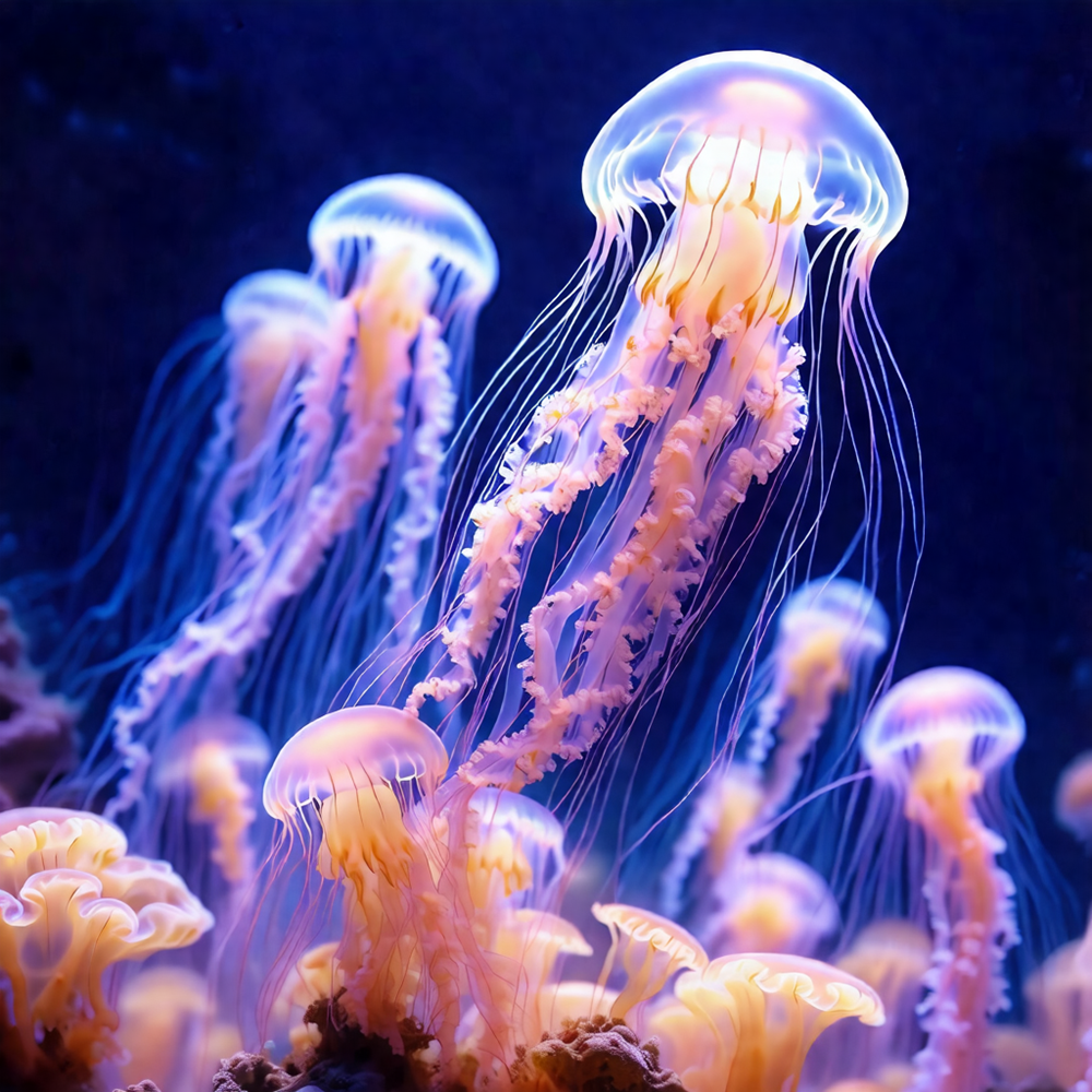 Dance of the Luminous Jellies view 2