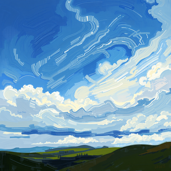 Beneath Whimsical Skies