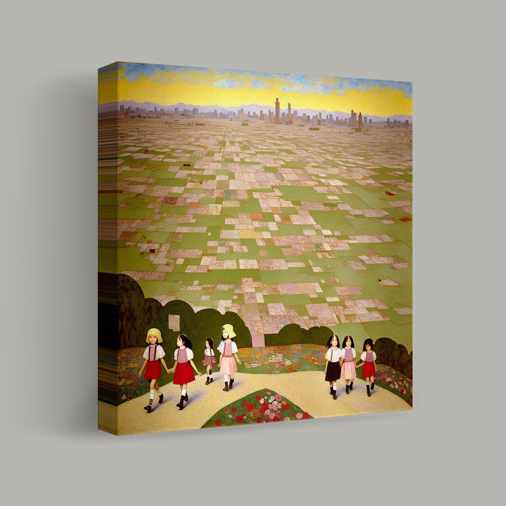 Wandering in Patchwork Fields view 1