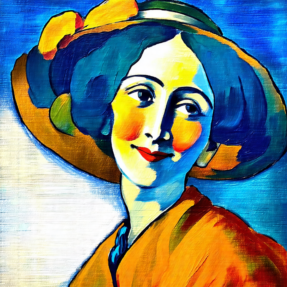 Radiant Portrait of a Bygone Era view 2