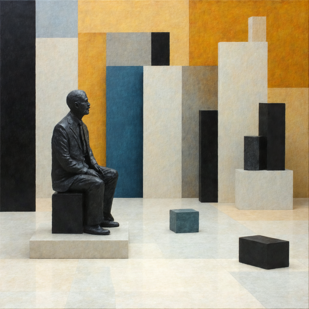 Contemplation in Geometric Solitude view 2