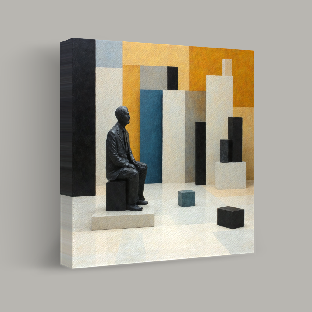 Contemplation in Geometric Solitude view 1