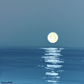 Moonlit Reflections Over Tranquil Waters thumbnail 2