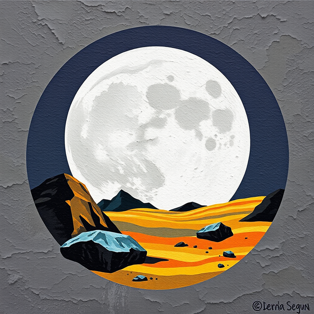 Moonlit Desert Visions view 2