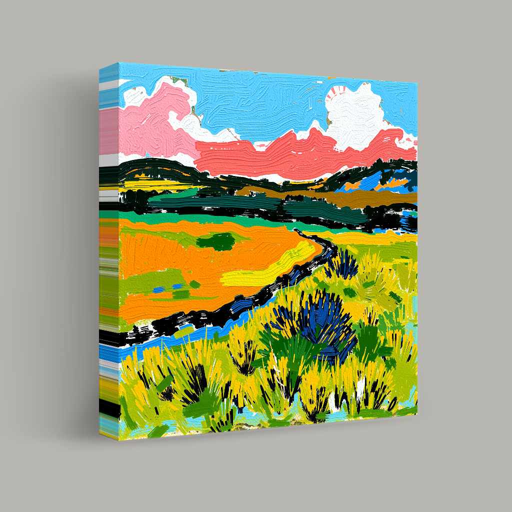 Brushstrokes in Bloom view 1