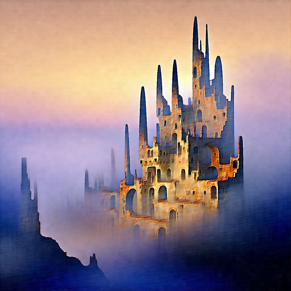 Towers Above the Mist view 2