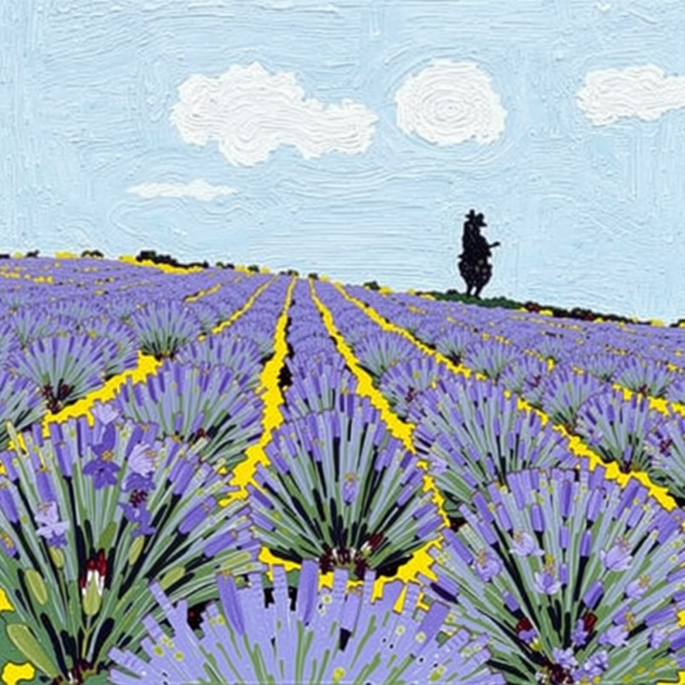 Fields of Lavender Dreams view 2