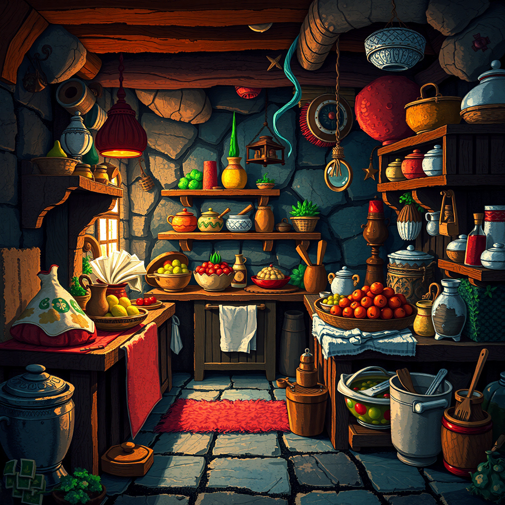 Rustic Pantry Storage view 2