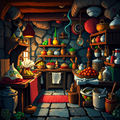 Rustic Pantry Storage thumbnail 2