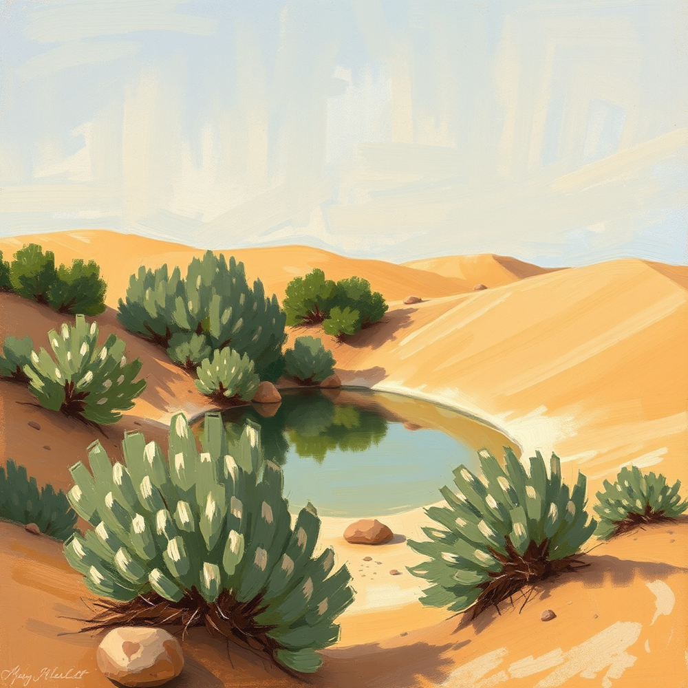 Oasis in the Dunes view 2