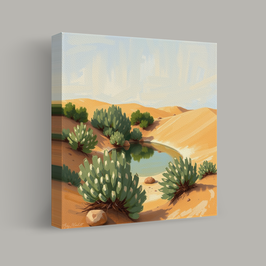 Oasis in the Dunes view 1