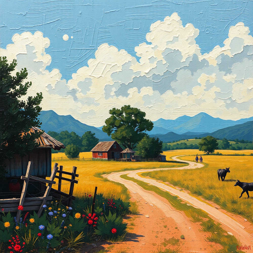 Pathways of the Countryside view 2