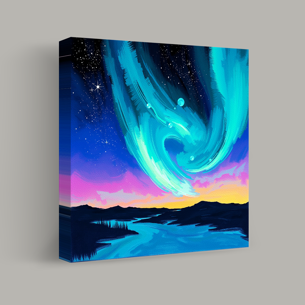 Celestial Dance of the Aurora view 1