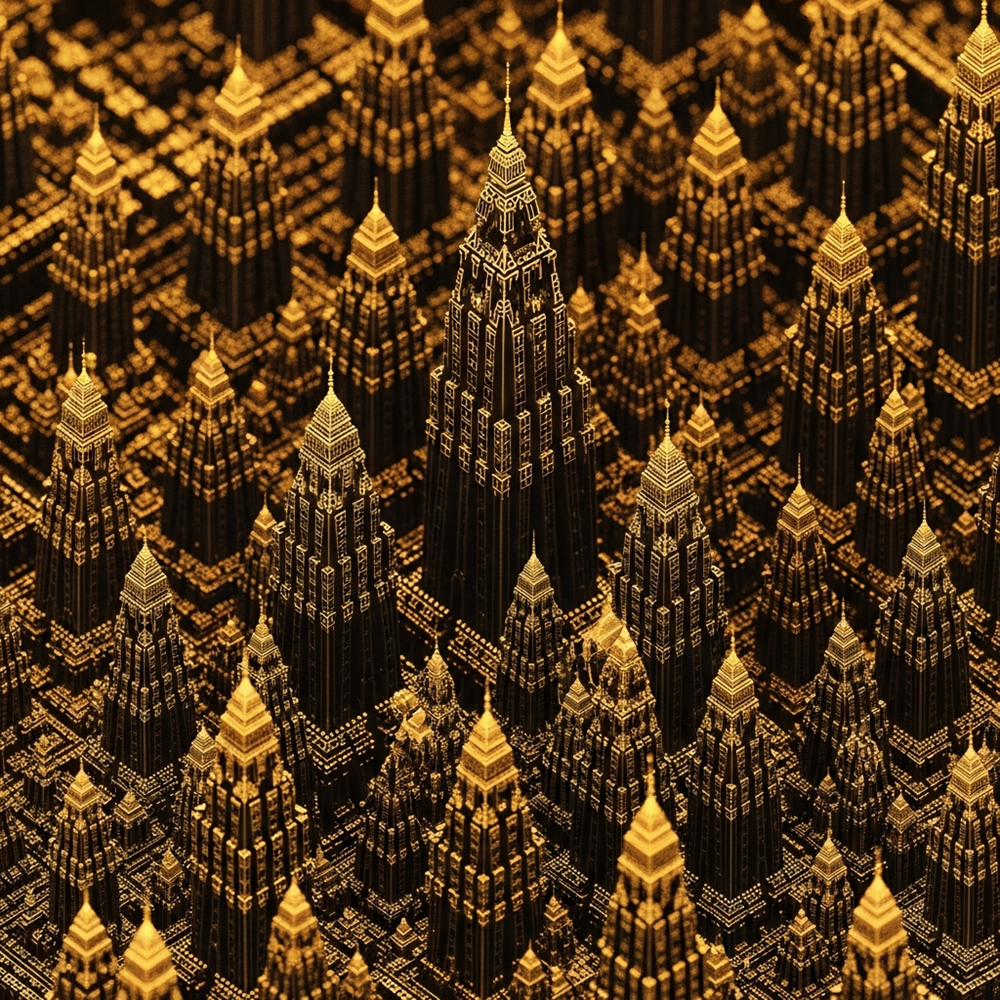 Golden Labyrinths view 2