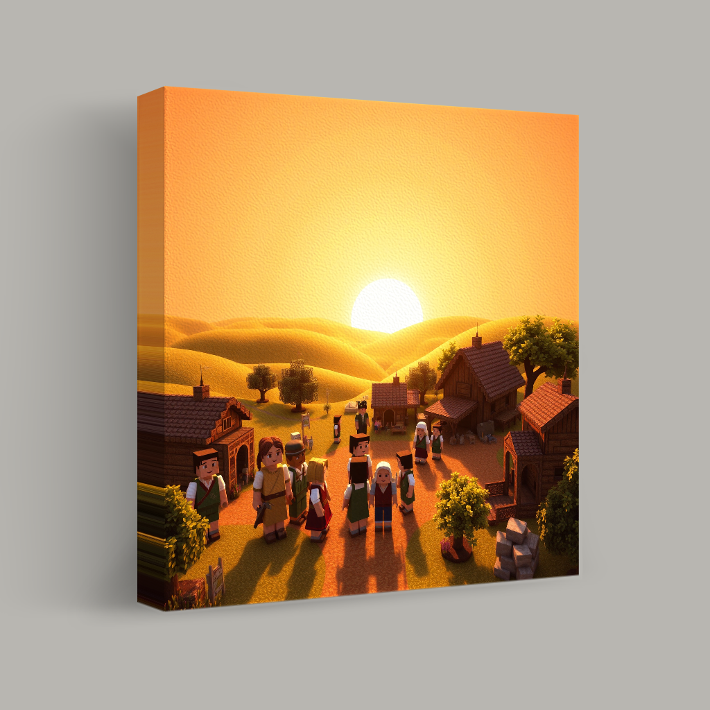 Gathering at Dusk view 1