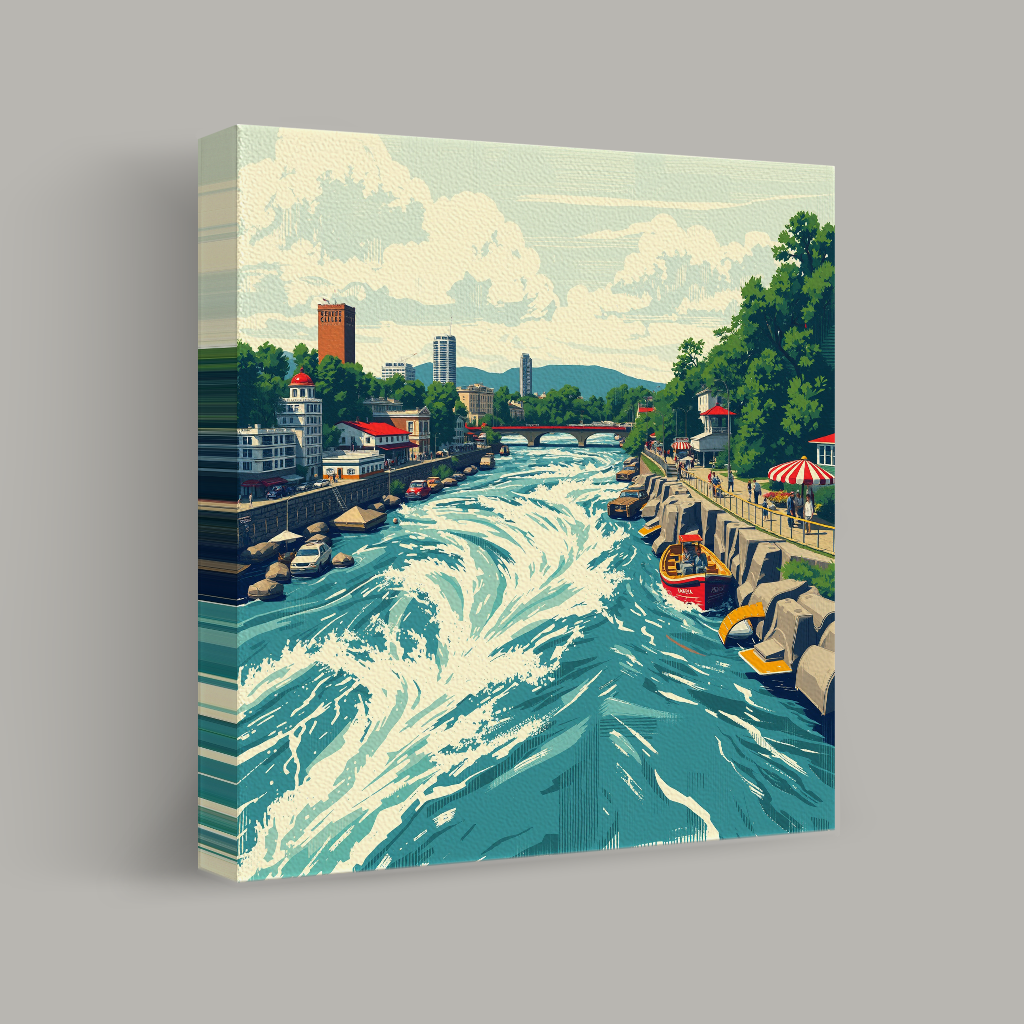 Riverfront Whirl view 1