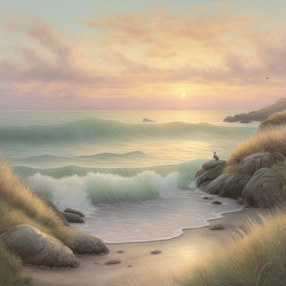 Whispering Waves at Dawn view 2