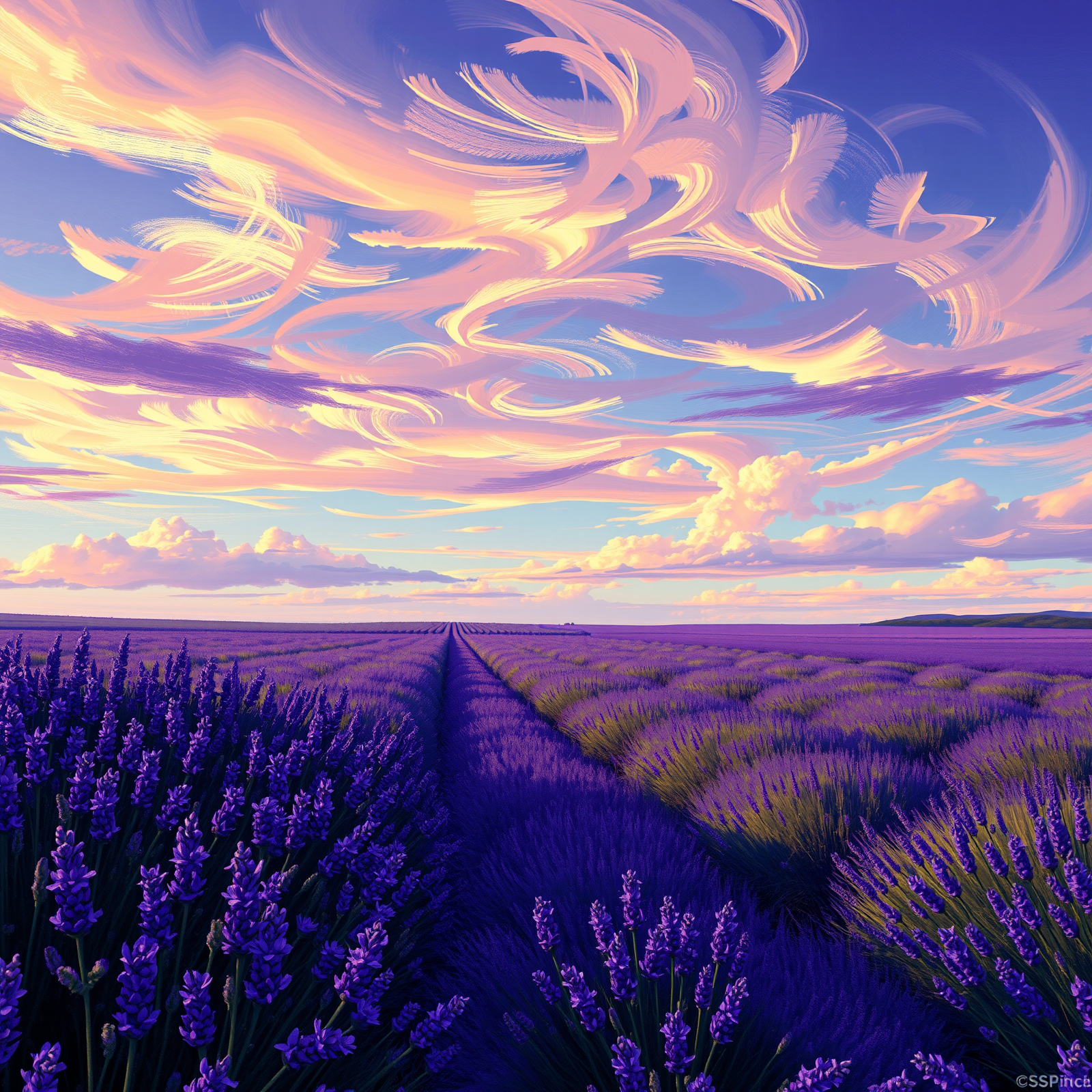 Dance of the Lavender Skies view 2