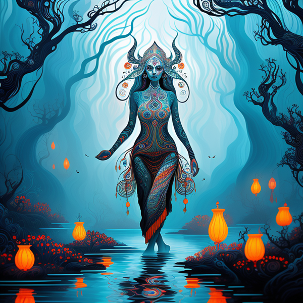 Enchanted Guardian of the Mystic Forest