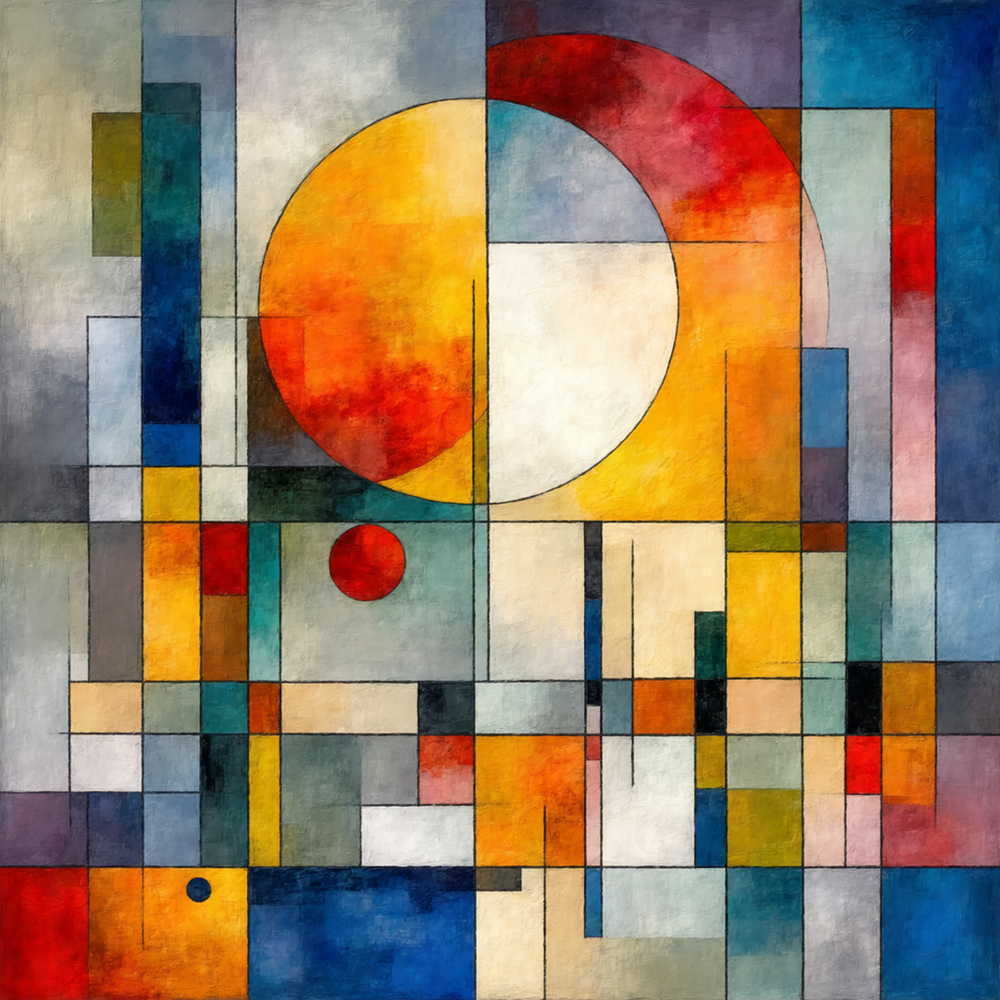 Symphony of Shapes and Colors view 2