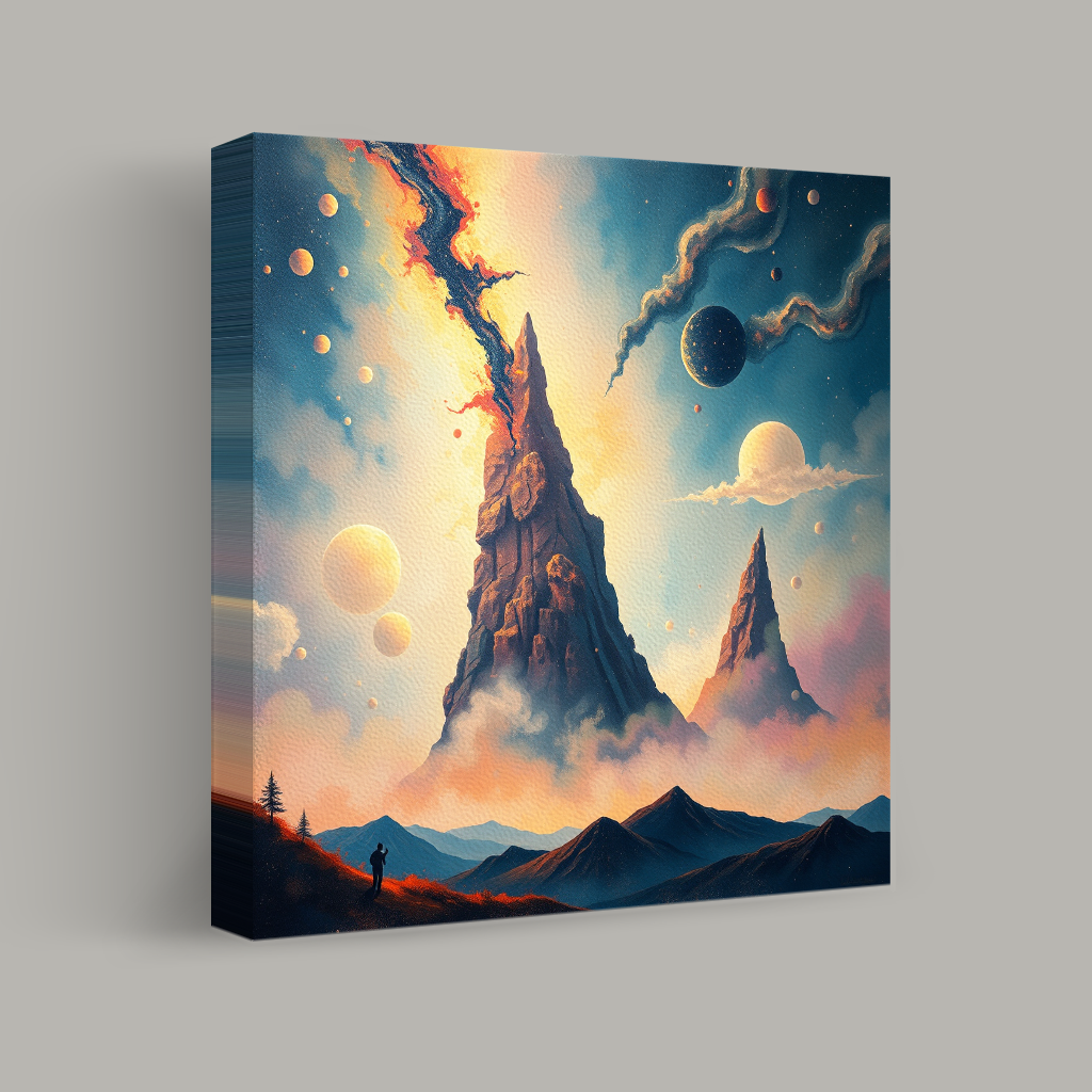 Celestial Peaks and Cosmic Wonders view 1