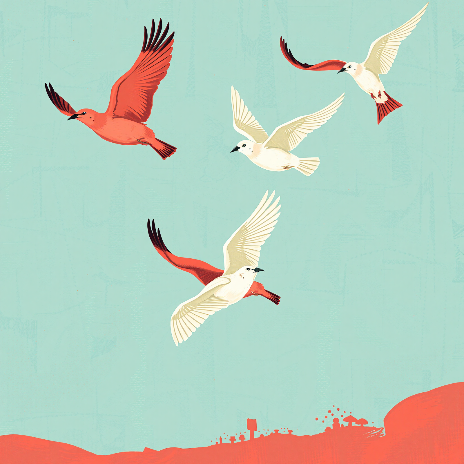 Flight Over Coral Plains view 2