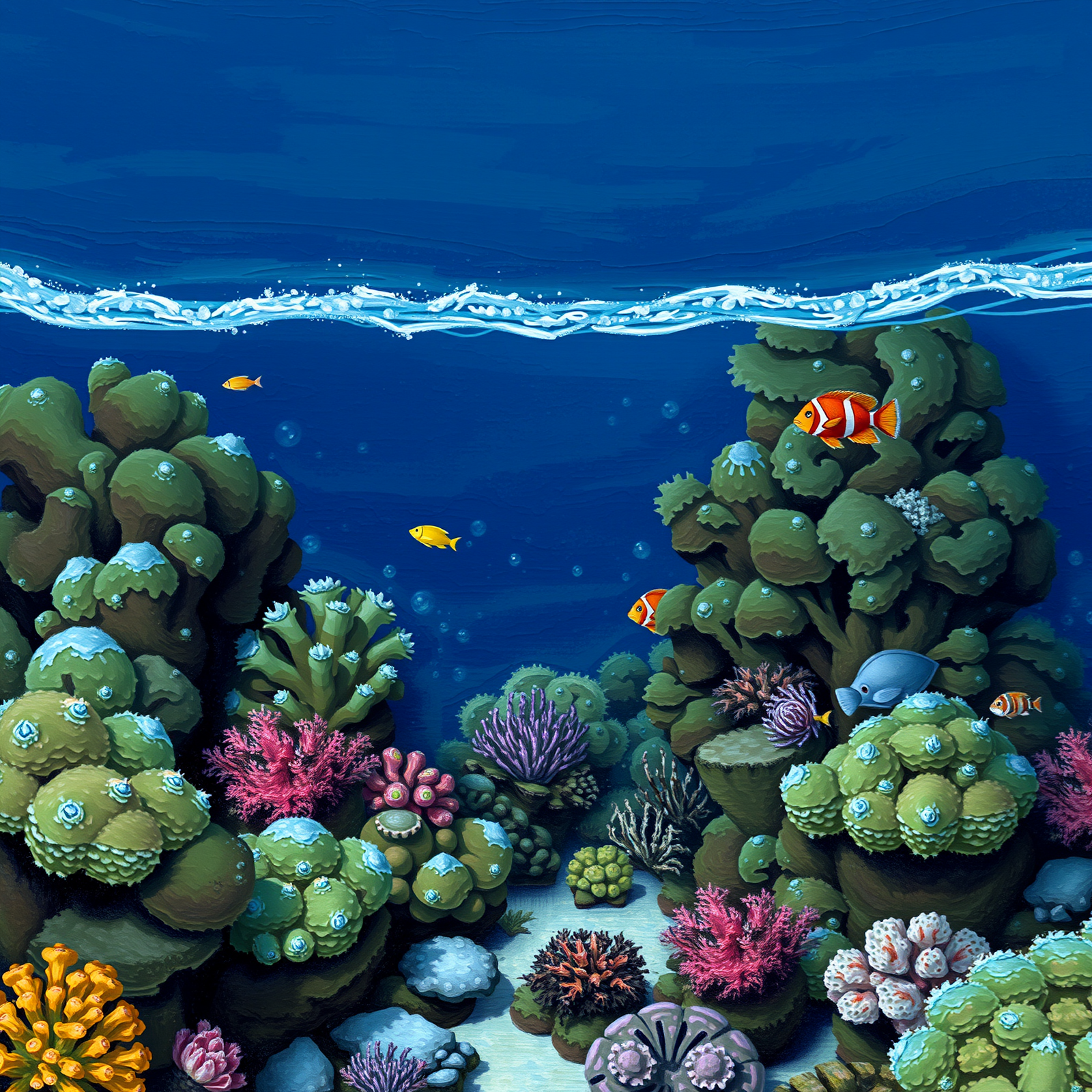 Beneath the Ocean Waves view 2