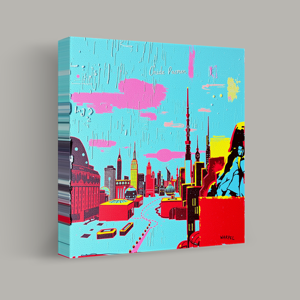 Neon Skyline Reverie view 1