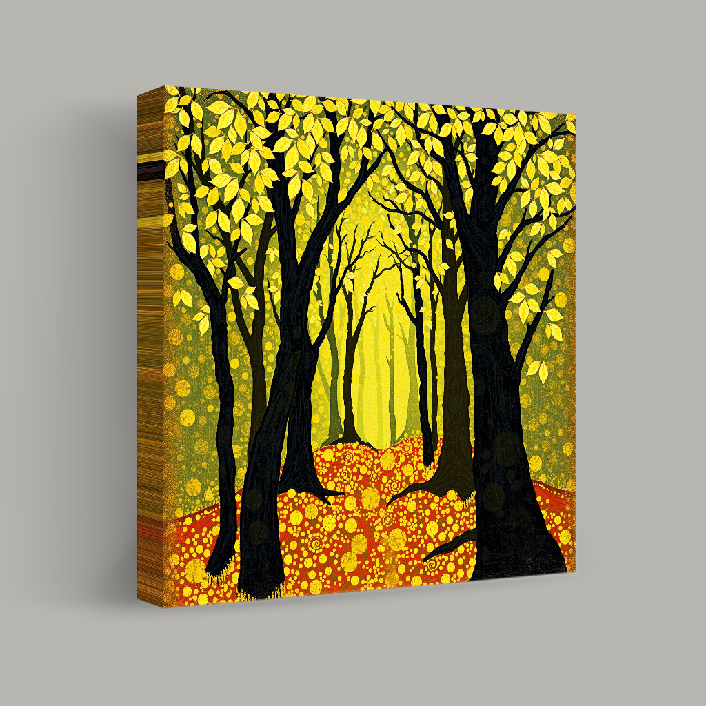 Dappled Light in an Enchanted Grove view 1