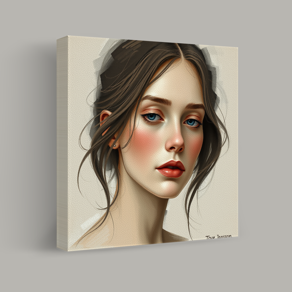 Portrait of Serene Elegance view 1