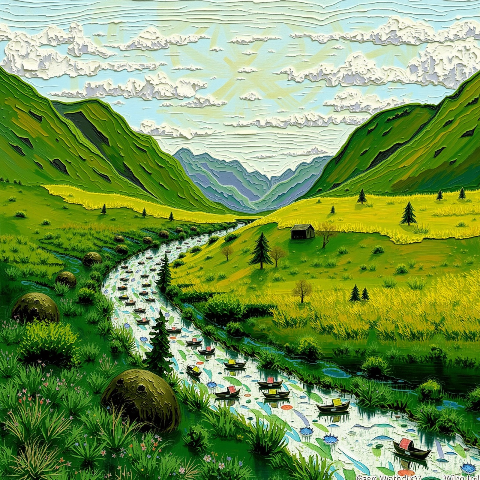 Journey Through the Verdant Valley view 2