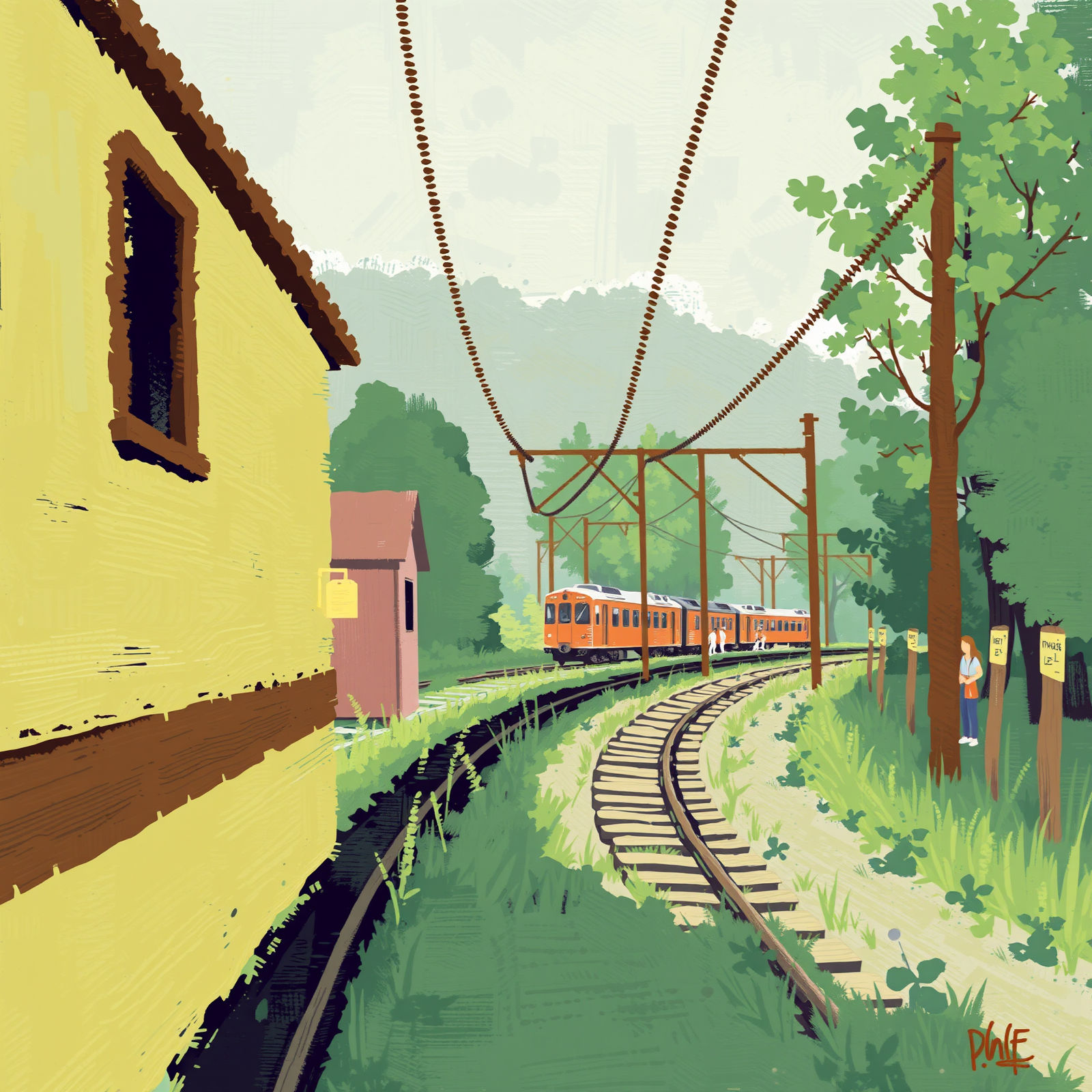 Journey Through Verdant Tracks view 2