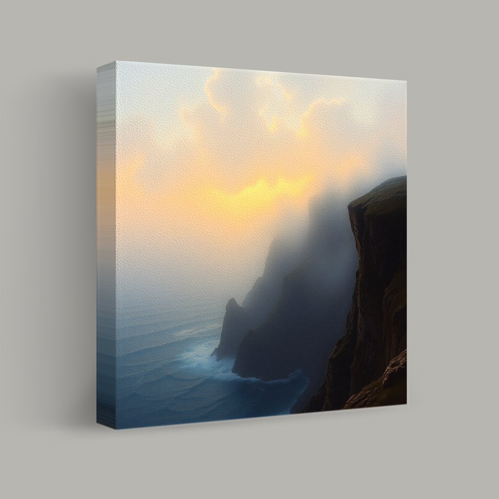 Misty Cliffs of Dawn view 1