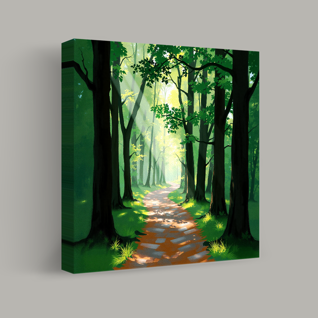 Pathway through Enchanted Woods view 1