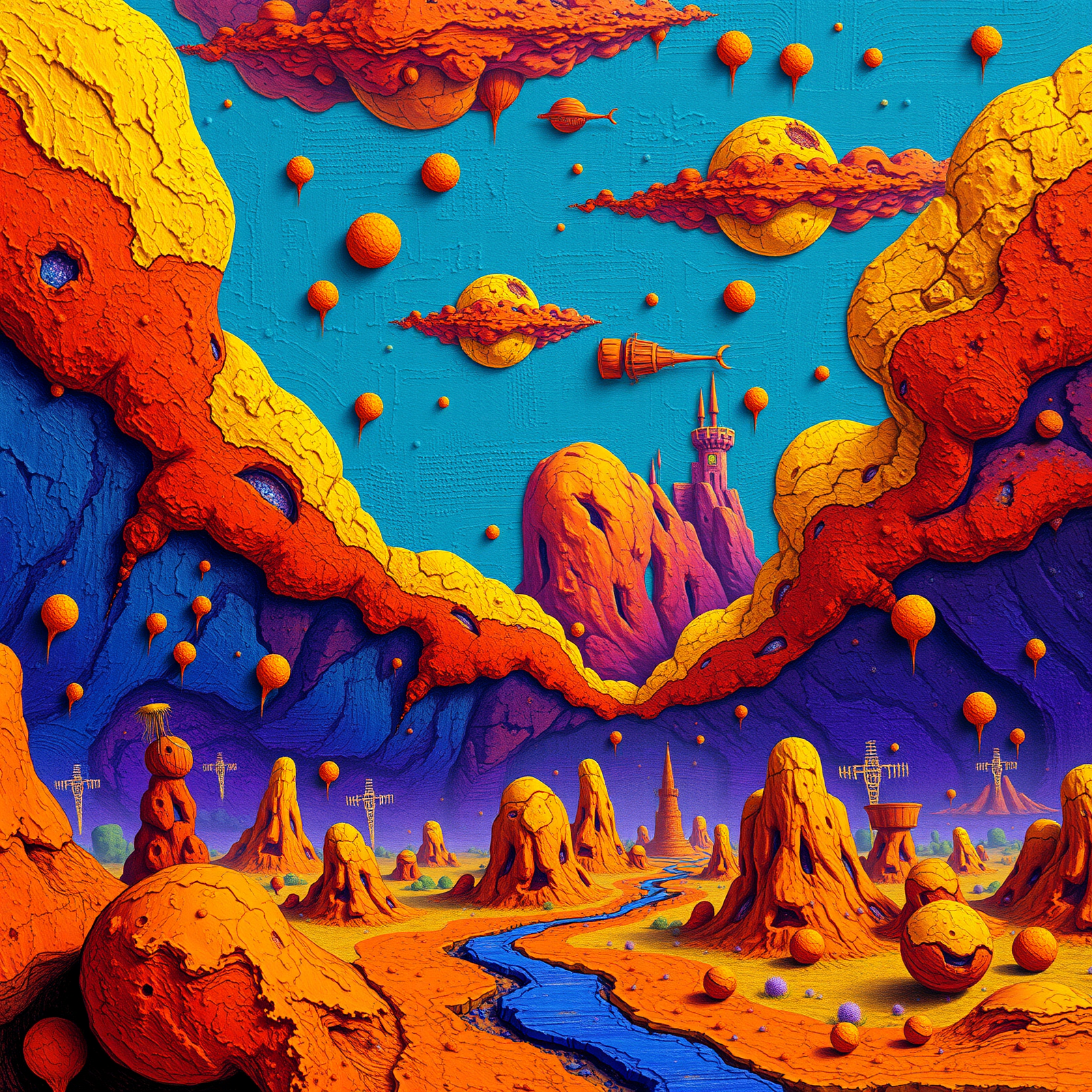 Surreal Skies of a Distant Realm view 2