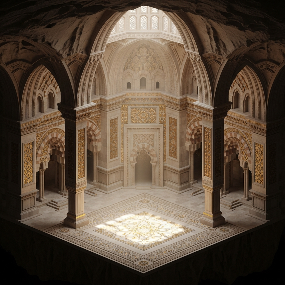 Illuminated Sanctuary view 2