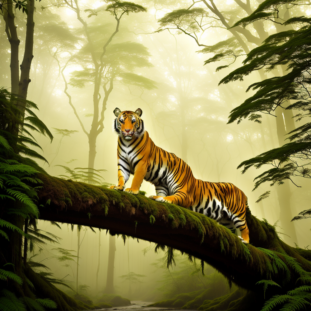 Gardien de la jungle silencieuse vue 2