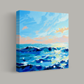 Brushstrokes of the Ocean Dawn thumbnail 1