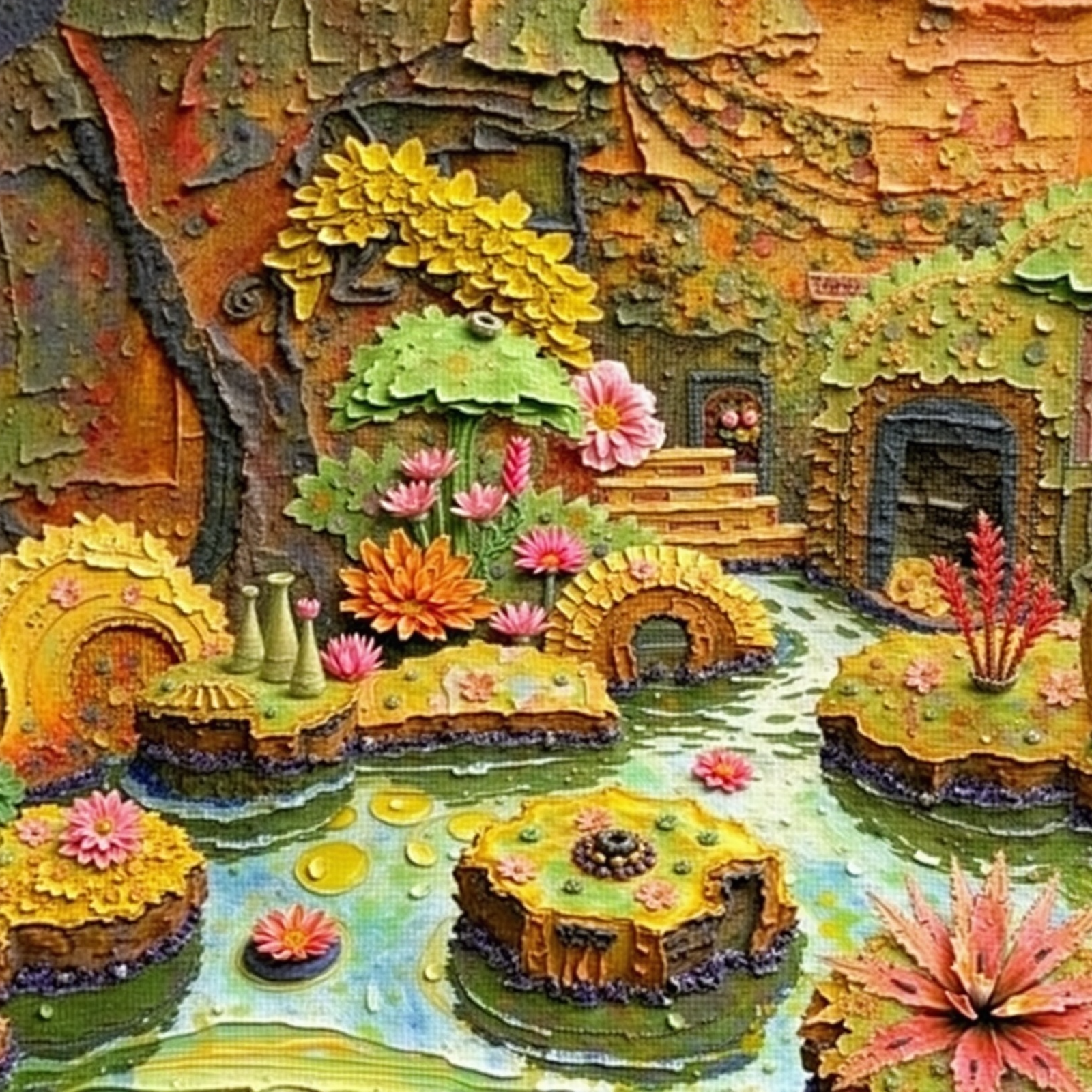 Whimsical Garden Oasis view 2