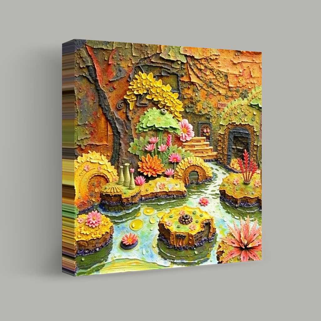 Whimsical Garden Oasis view 1