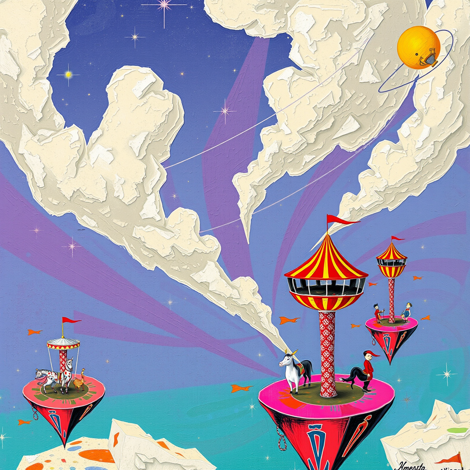 Floating Carnivals in the Cosmic Sky view 2