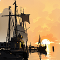Harbor at Sunset thumbnail 2
